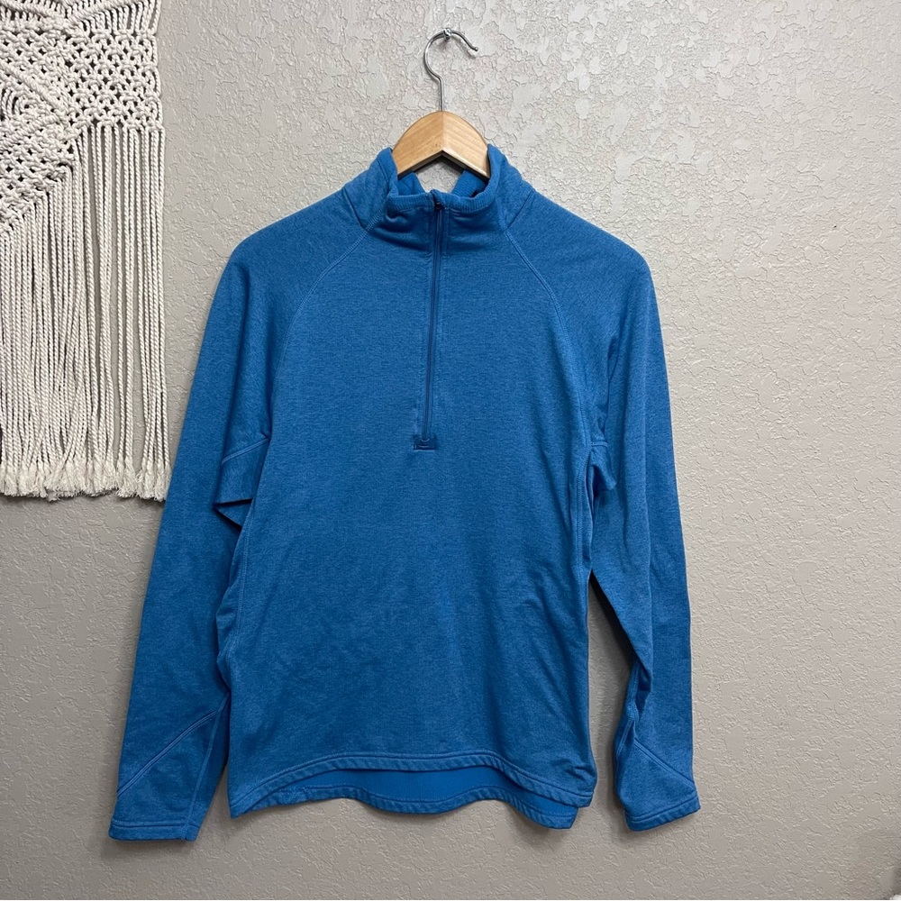 ICEBURG 1/4 Zip Pull Over Long Sleeve Shirt Size m